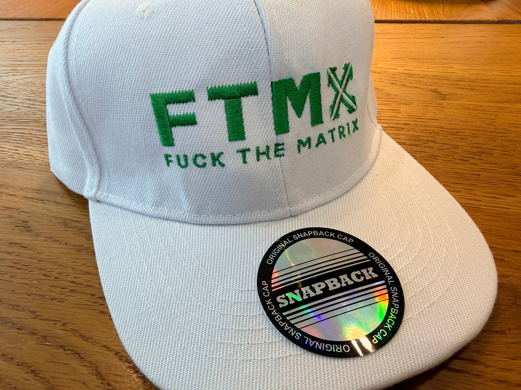 Fuck The Matrix Full Logo SnapBack Cap