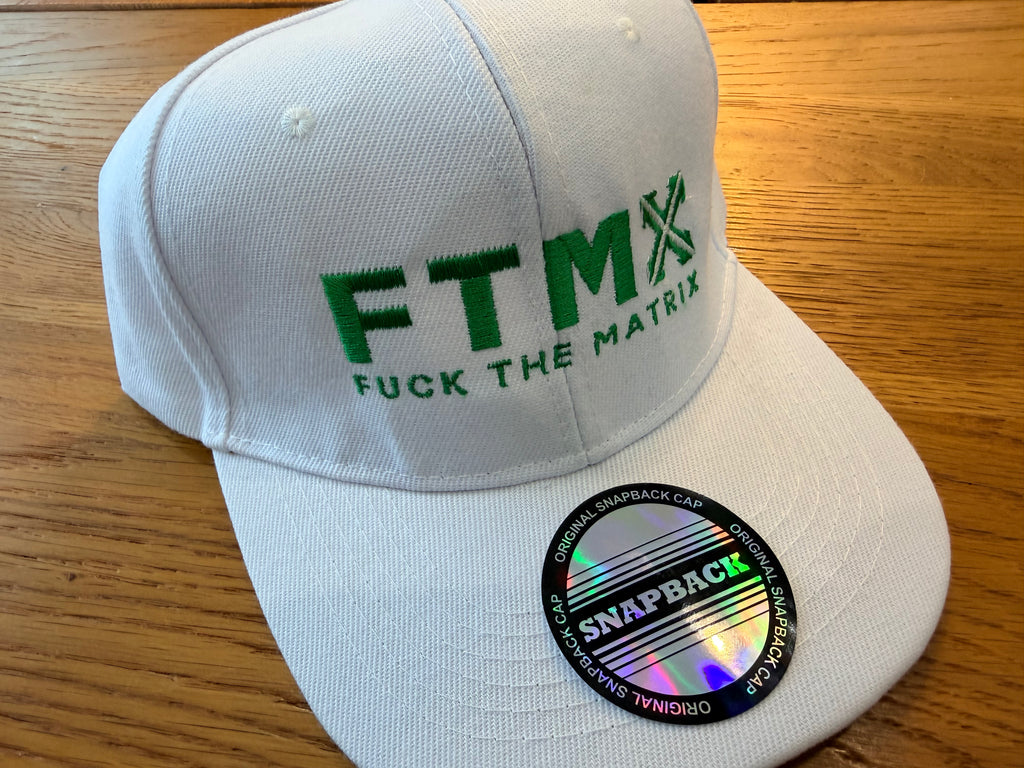 Fuck The Matrix Full Logo SnapBack Cap