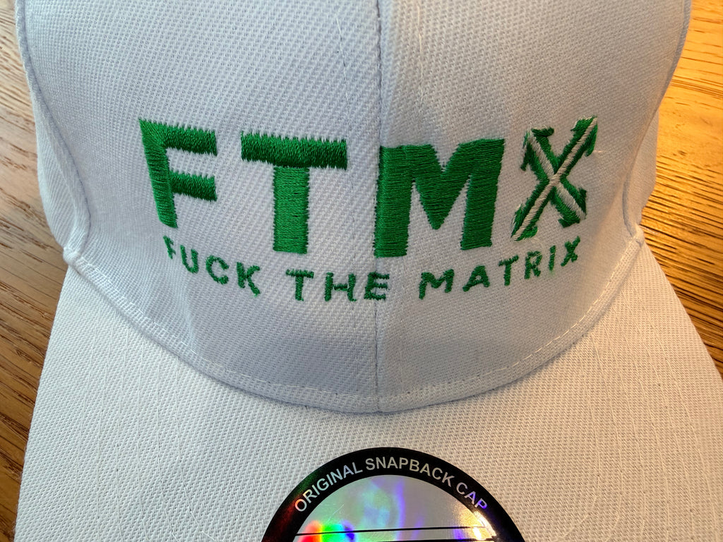 Fuck The Matrix Full Logo SnapBack Cap