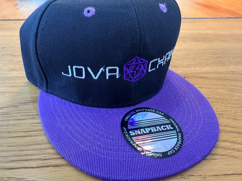 Jova Chain Purple and Black Snapback