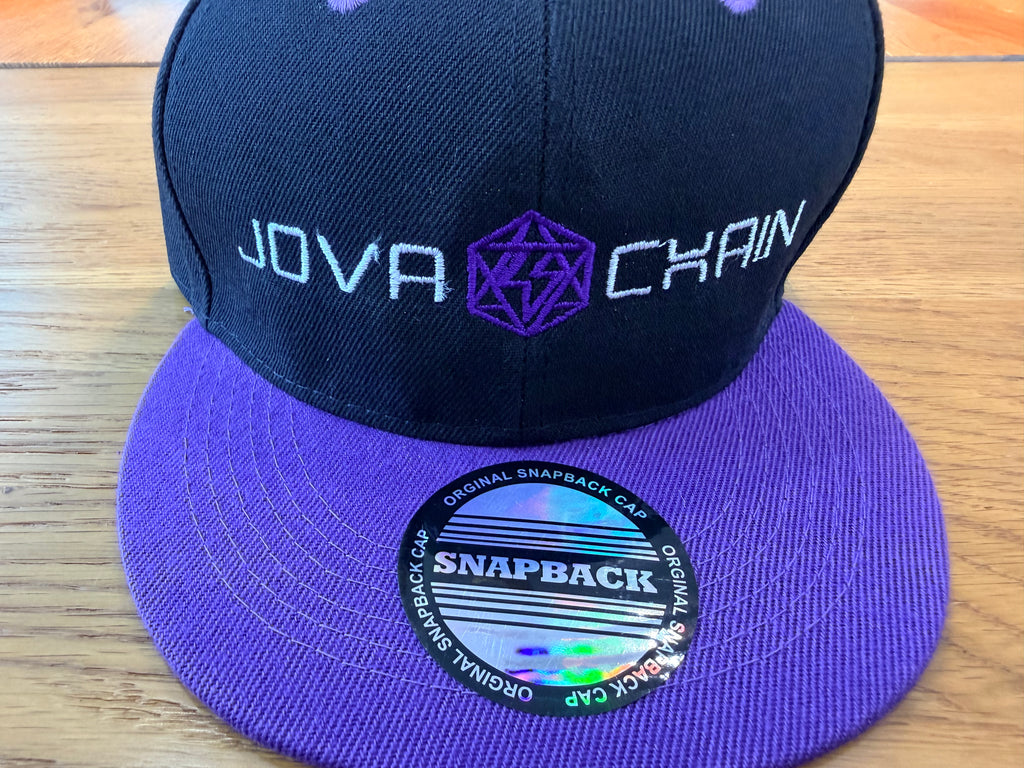 Jova Chain Purple and Black Snapback