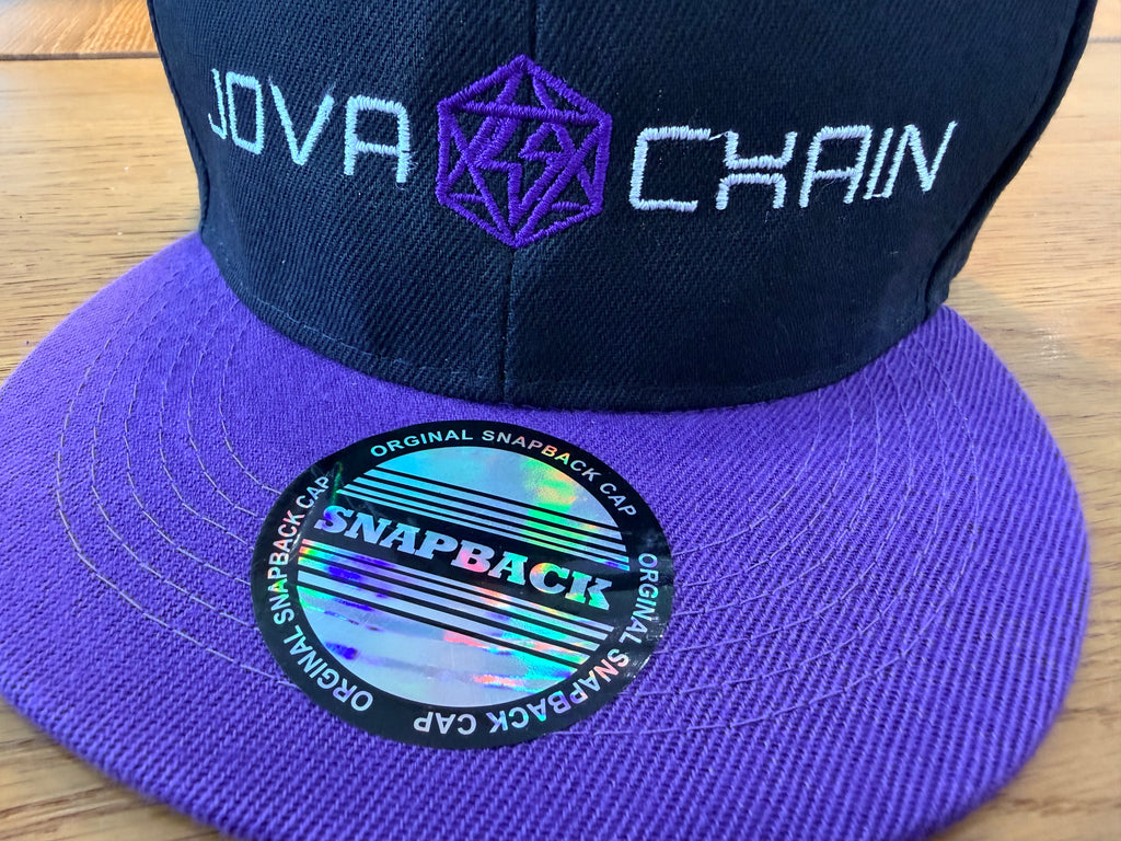Jova Chain Purple and Black Snapback