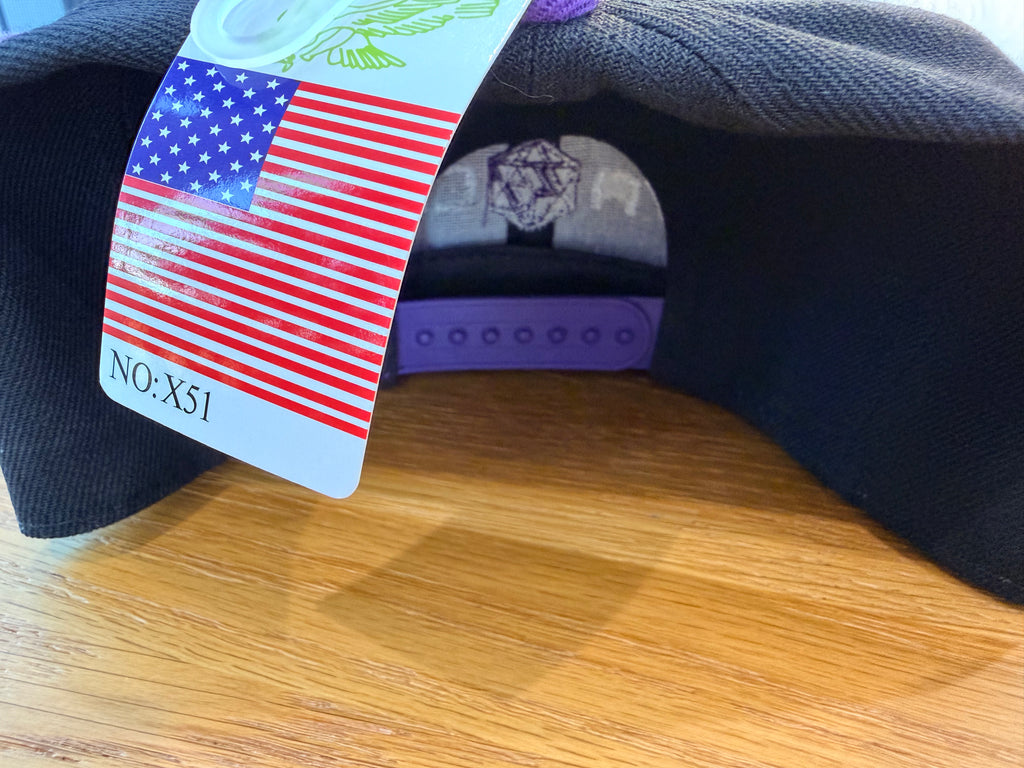 Jova Chain Purple and Black Snapback