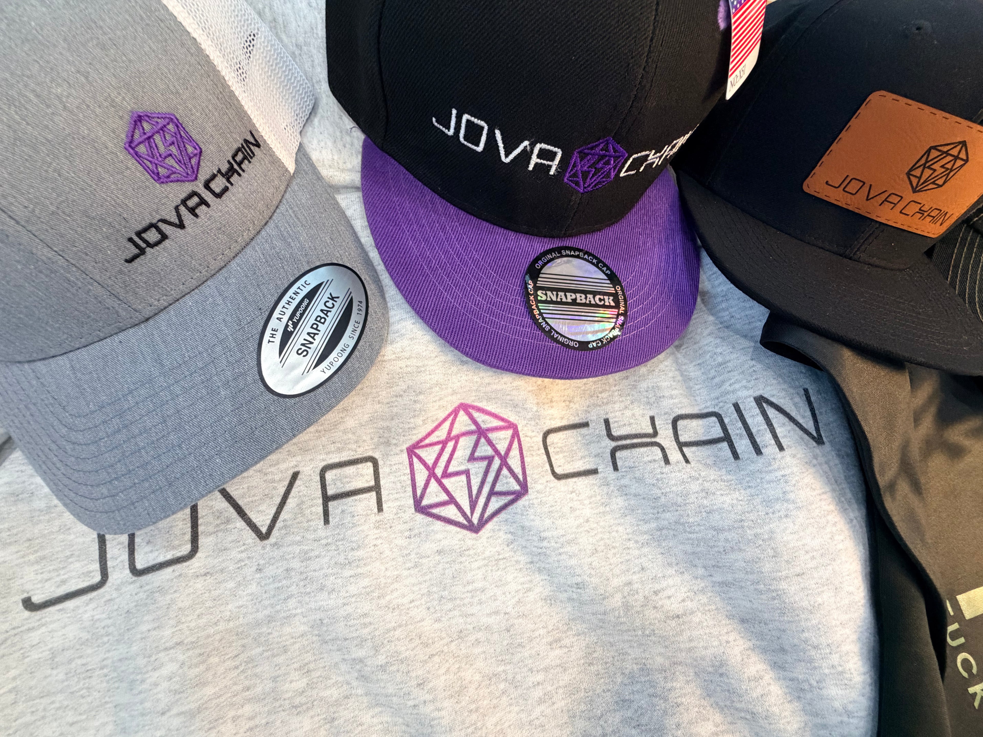 Jova Chain Purple and Black Snapback