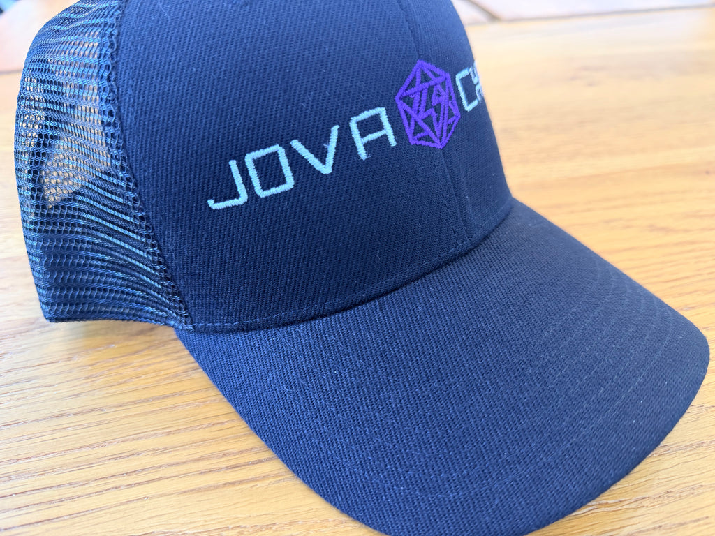 Black Jova Chain Snap Back Cap