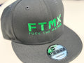 Gray 9 Fifty Snapback Cap FTMX Full Logo
